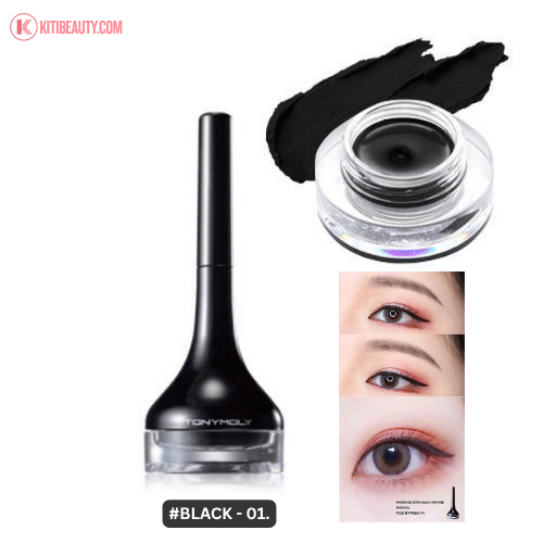 Gel Kẻ Mắt Tonymoly Backstage Gel Eyeliner 4g #black